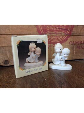 Vtg Precious Moments Baby's First Step E-2840 W/original Packaging